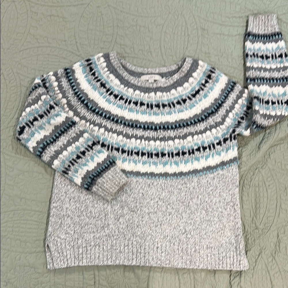 Women's “fair isle” sweater